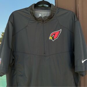 Nike NFL OnField Apparel Black Arizona Cardinals Performance Shirt M